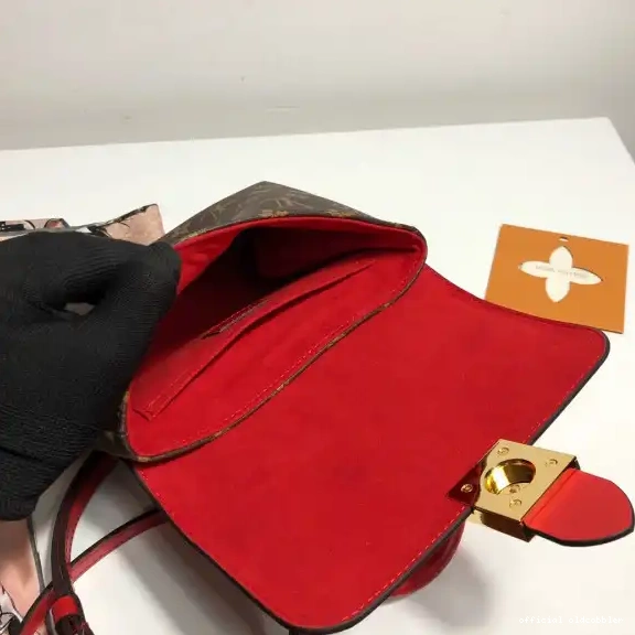 Official oldcobbler LOUIS LOCKY VUITTON BB 0614